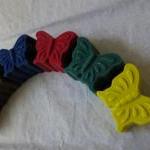Butterfly Crayon Set Of 6
